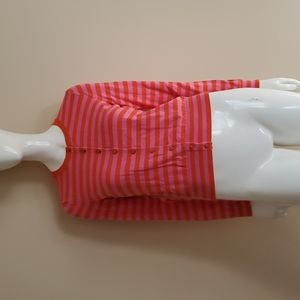Banana Republic pink striped cardigan button up